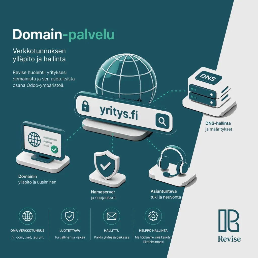 Oma domain kuukausimaksu